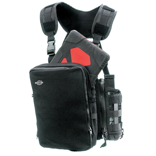Jervis Chest Pack – Padded Tablet Harness for Field Professionals (Fits up to 10″ Tablets)