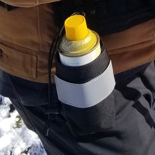 Bottle Holster – MOLLE Compatible Utility Holder (Black)

